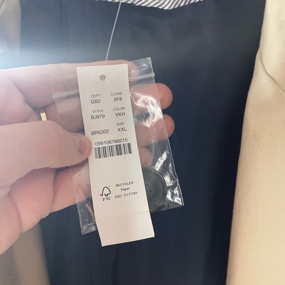 NWT J. Crew|| Short Icon Trench Coat, Size XXL - Picture 6 of 10